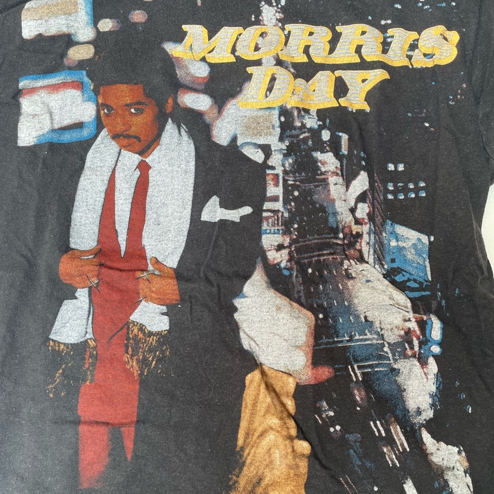 Vintage 1985 Morris Day Concert tour t-shirt tee.